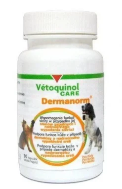 VETOQUINOL Dermanorm 90 Capsules