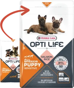 Versele-Laga Opti Life Puppy Sensitive Saumon Au Riz 2.5kg