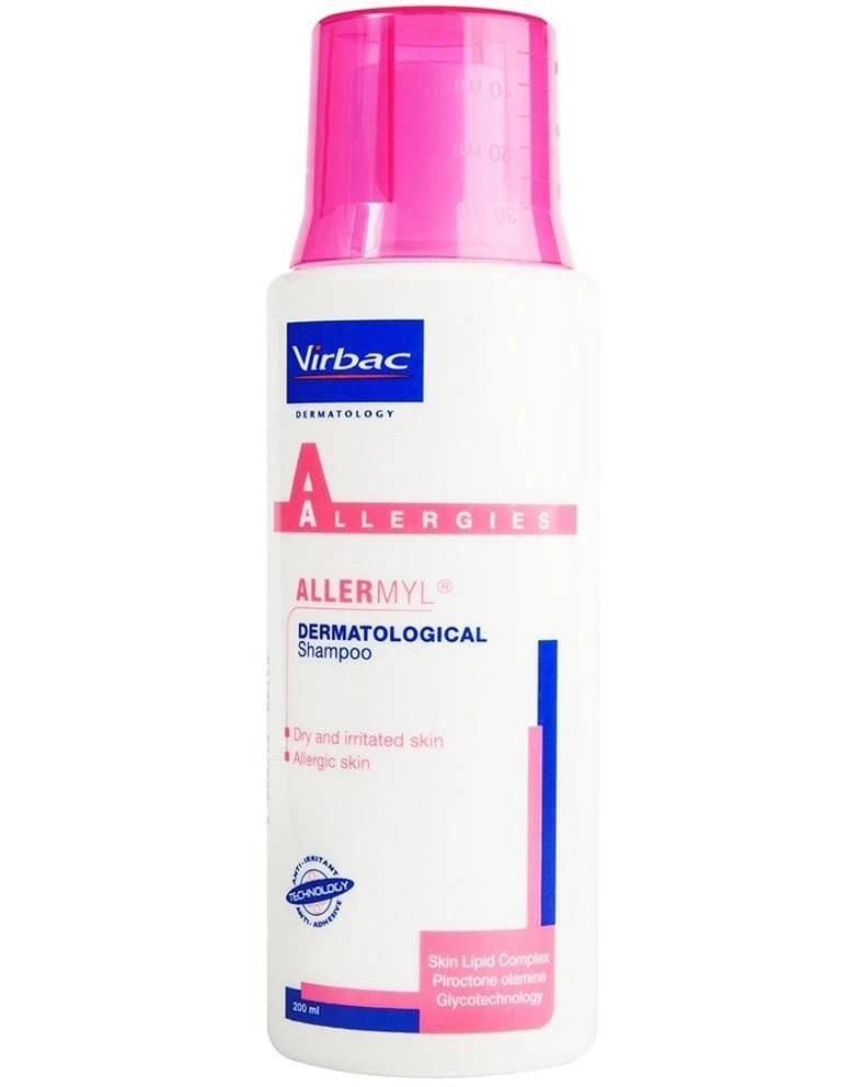 Virbac Allermyl Shampooing Dermatologique 200ml 1 Virbac Allermyl Shampooing Dermatologique 200ml